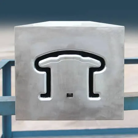 Handrail pultrusion die