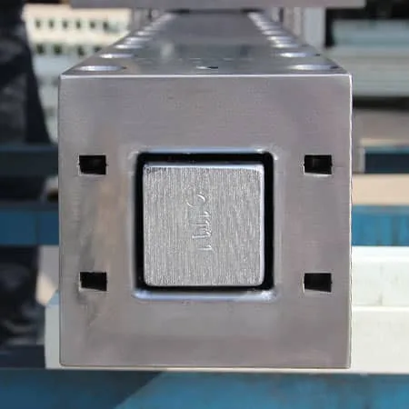60 × 60 mm square tube pultrusion die