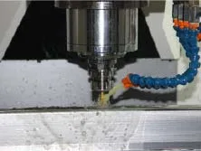 CNC machining of a pultrusion die cavity