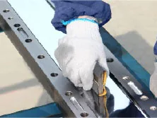 Polishing the inner wall of a die cavity