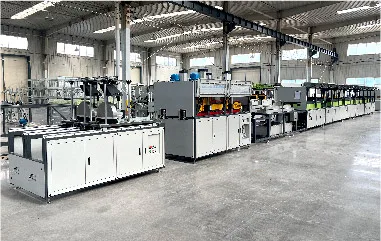 Two-line FRP anchor rod pultrusion line