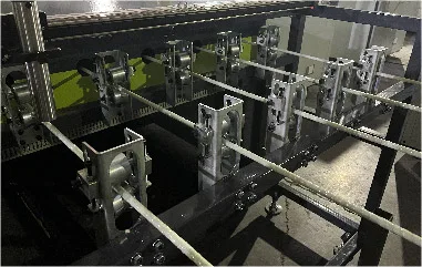 Five-line GFRP rebar pultrusion machine